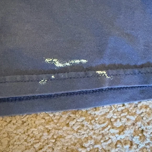 vintage short sleeve t-shirt st. andrew’s golf club scotland xl navy blue retro - Picture 5 of 5